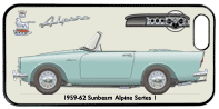 Sunbeam Alpine Series I 1959-60 Phone Cover Horizontal